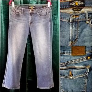 Lucky Brand Sweet N Crop Jeans